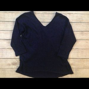 Pretty blue Sparkly Top petite small